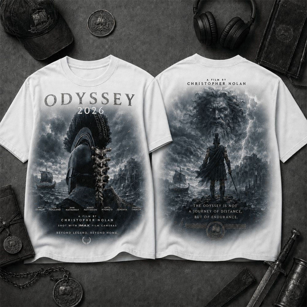 The Odyssey Merch 2026 For Greek Mythology T-Shirt Movies Lovers Gifts For Brothers - Merchluma