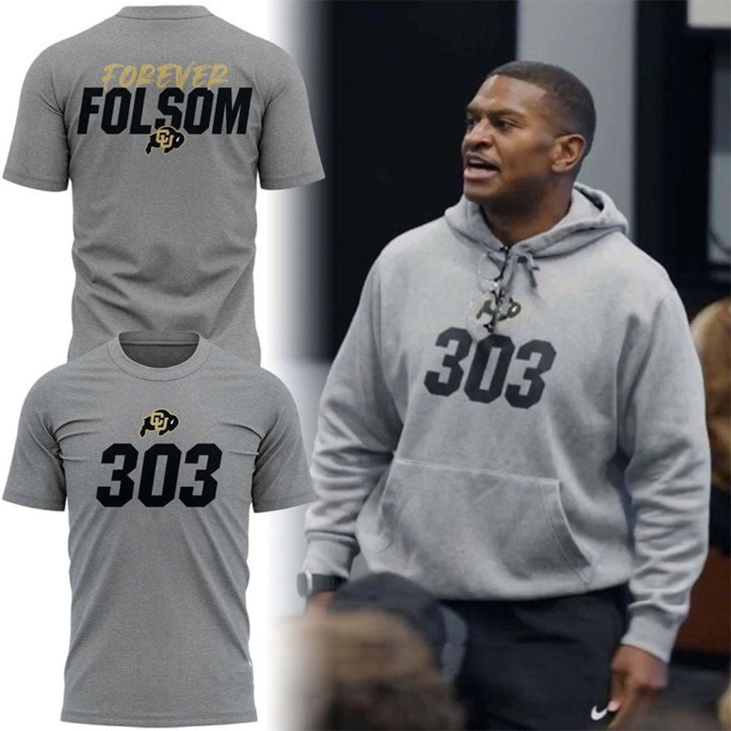 2026 Forever Folsom Colorado Buffaloes Football T-Shirt Fan Merch Gifts For Brothers - Merchluma