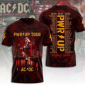 AC DC PWR UP World Tour 2026 T-Shirt AC DC Merch Present For Band Fans - Merchluma