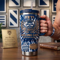 Geelong Cats 167th Anniversary Yeti Stanley Tumbler Geelong Cats Merch Football Fan Gifts - Merchluma