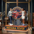 Indiana Fever Coach And Player Christmas Ornament Indiana Fever Merch Xmas Gift For Fans - Merchluma