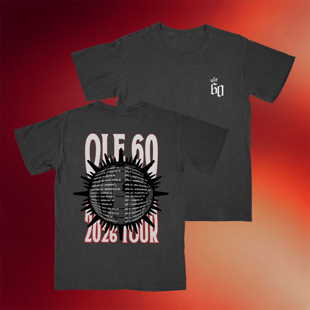 Ole 60 Merch 2026 Smokestack Town Tour T-Shirt Ole 60 Tour Merch Present For Band Fans - Merchluma