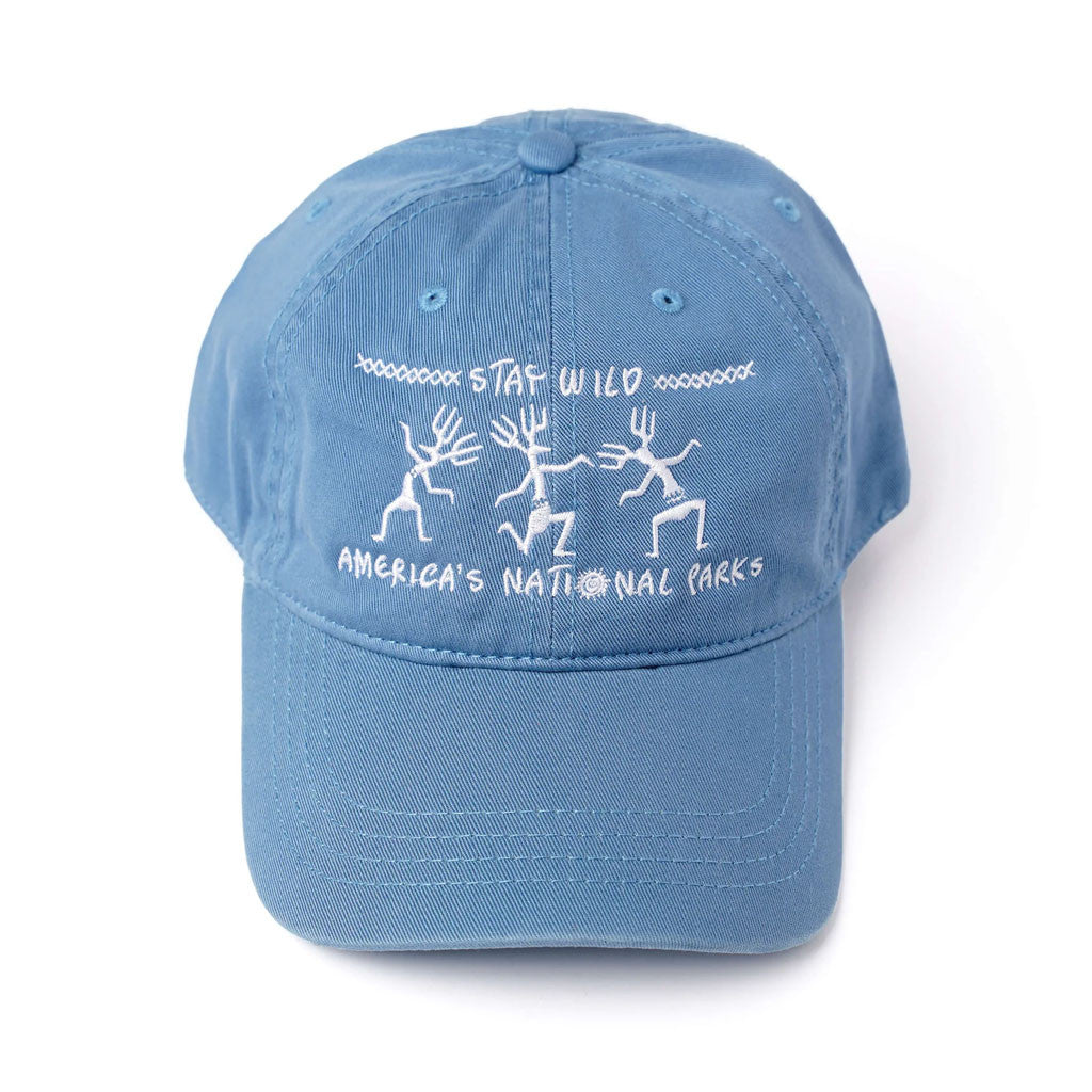America's National Parks Stay Wild Hat Embroidered Unique Gifts For Friends - Merchluma