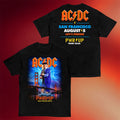 ACDC Merch 2026 San Francisco PWR UP Tour T-Shirt ACDC Power Up Tour Merch Band Fan Gifts - Merchluma