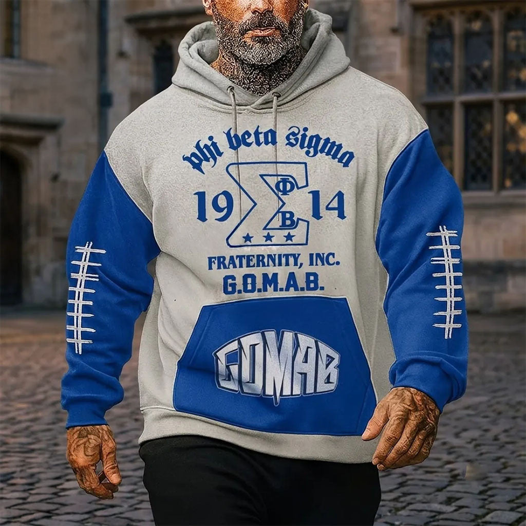 Phi Beta Sigma Fraternity Hoodie GOMAB Hoodie Special Gifts For Fathers - Merchluma