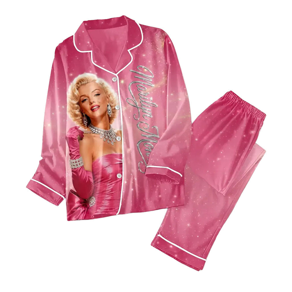 Marilyn Monroe 100th Anniversary Pajama Set Marilyn Monroe Merch Birthday Ideas For Her - Merchluma