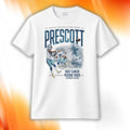 Dak Prescott Most 34183 Career Passing Yards In Cowboys History Shirt Dallas Cowboys Merch - Merchluma