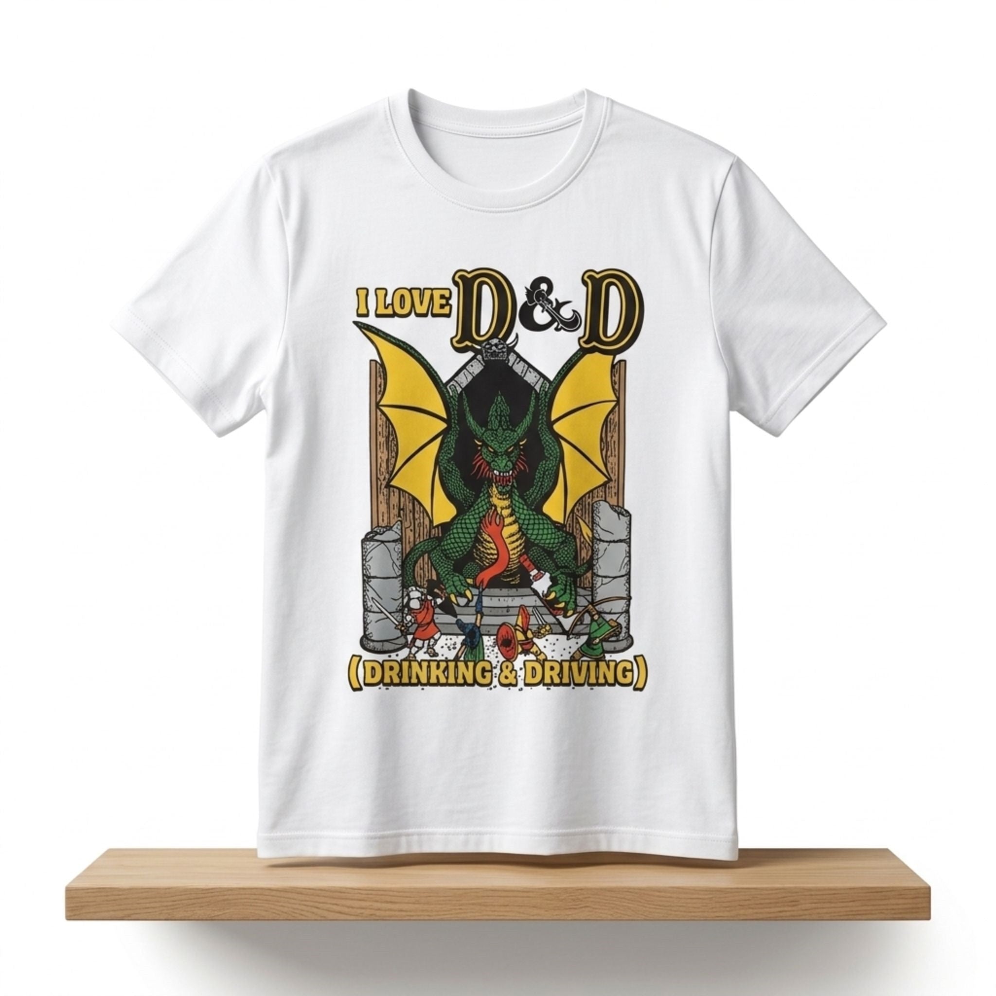 I Love D And D Drinking and Driving Shirt Birthday Gift For Husband - Merchluma