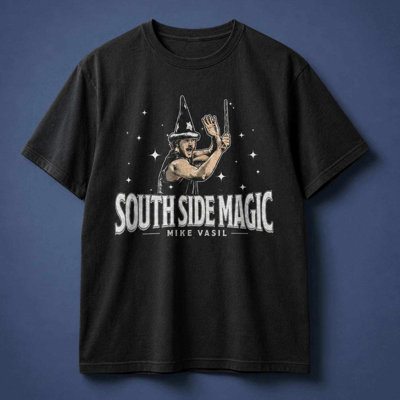 Chicago White Sox South Side Magic Mike Vasil Shirt White Sox Merch Presents For Football Fans - Merchluma
