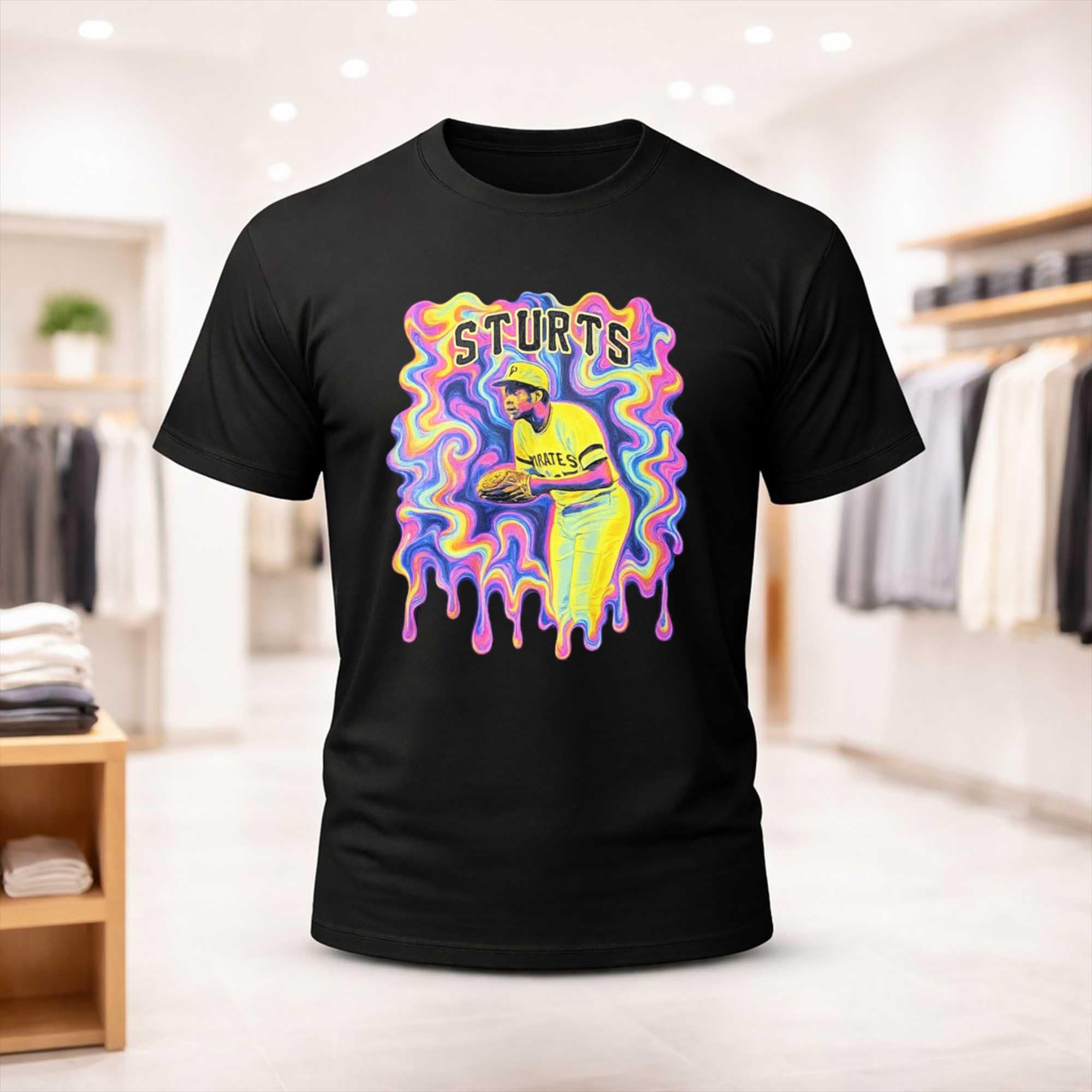Dock Ellis Pirates Sturts Baseball Shirt Pittsburgh Pirates Merch Gifts For Baseball Fans - Merchluma