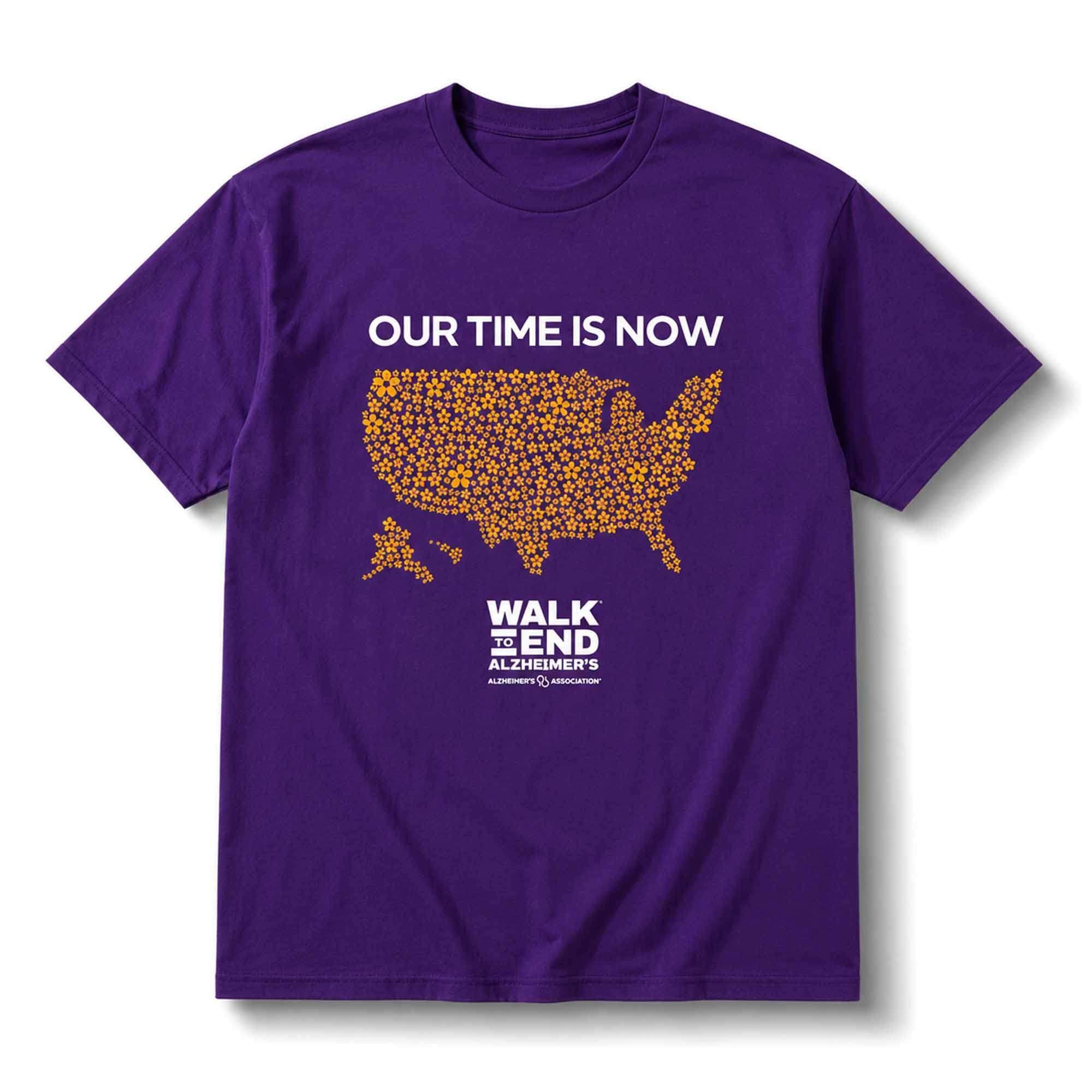 2026 Brooklyn Cyclones Our Time Is Now Walk To End Alzheimer's Shirt Brooklyn Cyclones Merch - Merchluma