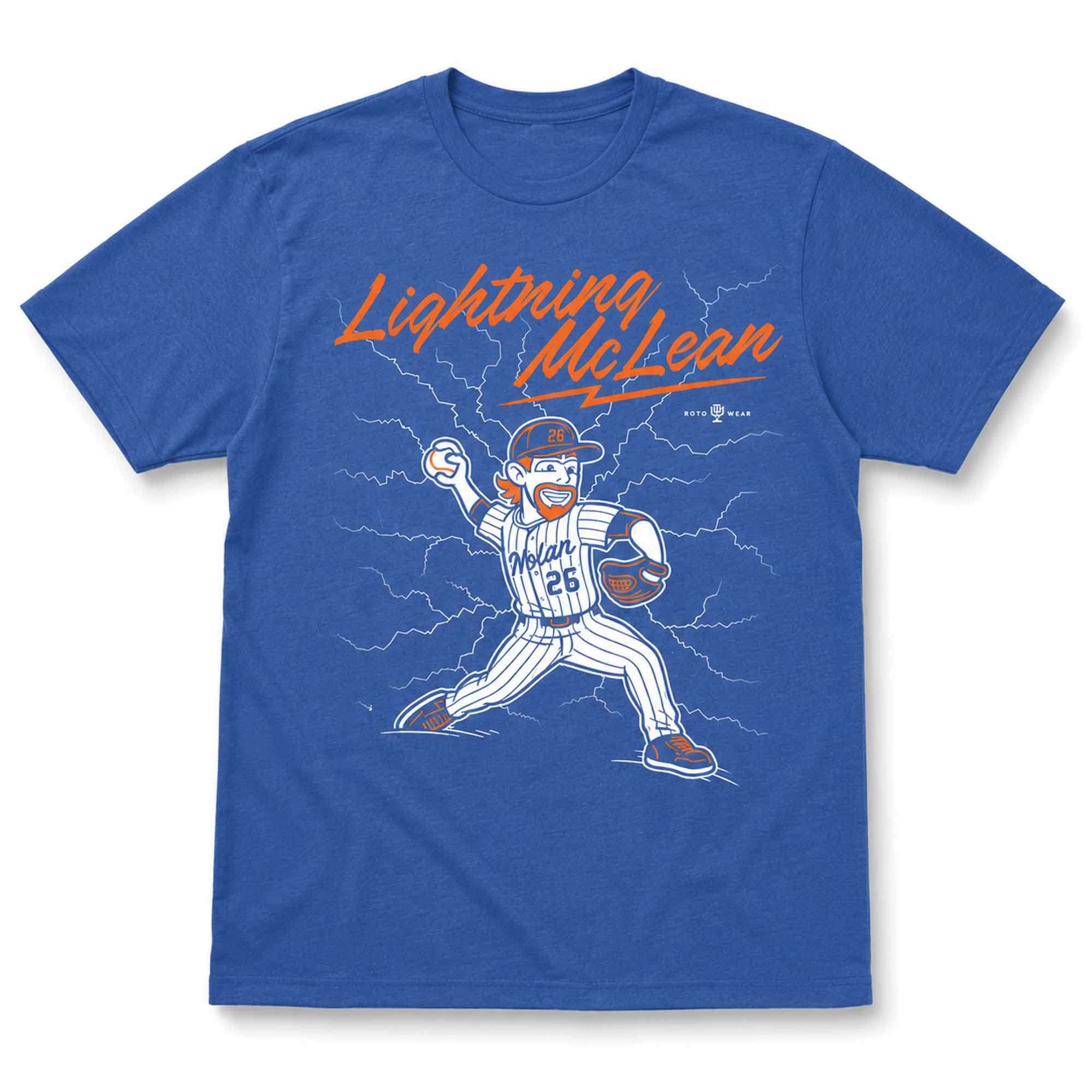 Brooks Raley Lightning McLean Shirt Philadelphia Phillies Merch Gifts For Baseball Fans - Merchluma