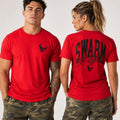 Texans Training Camp 2026 Swarm Shirt Red Houston Texans Merch Baseball Enthusiast Gifts - Merchluma