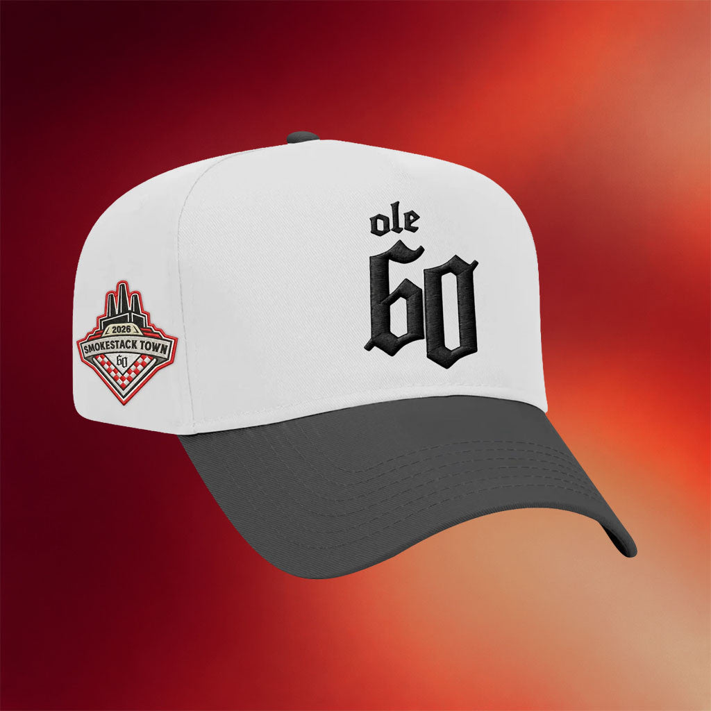 Ole 60 Merch 2026 Smokestack Town Two Tone Hat Embroidered Music Lover Gifts For Him - Merchluma