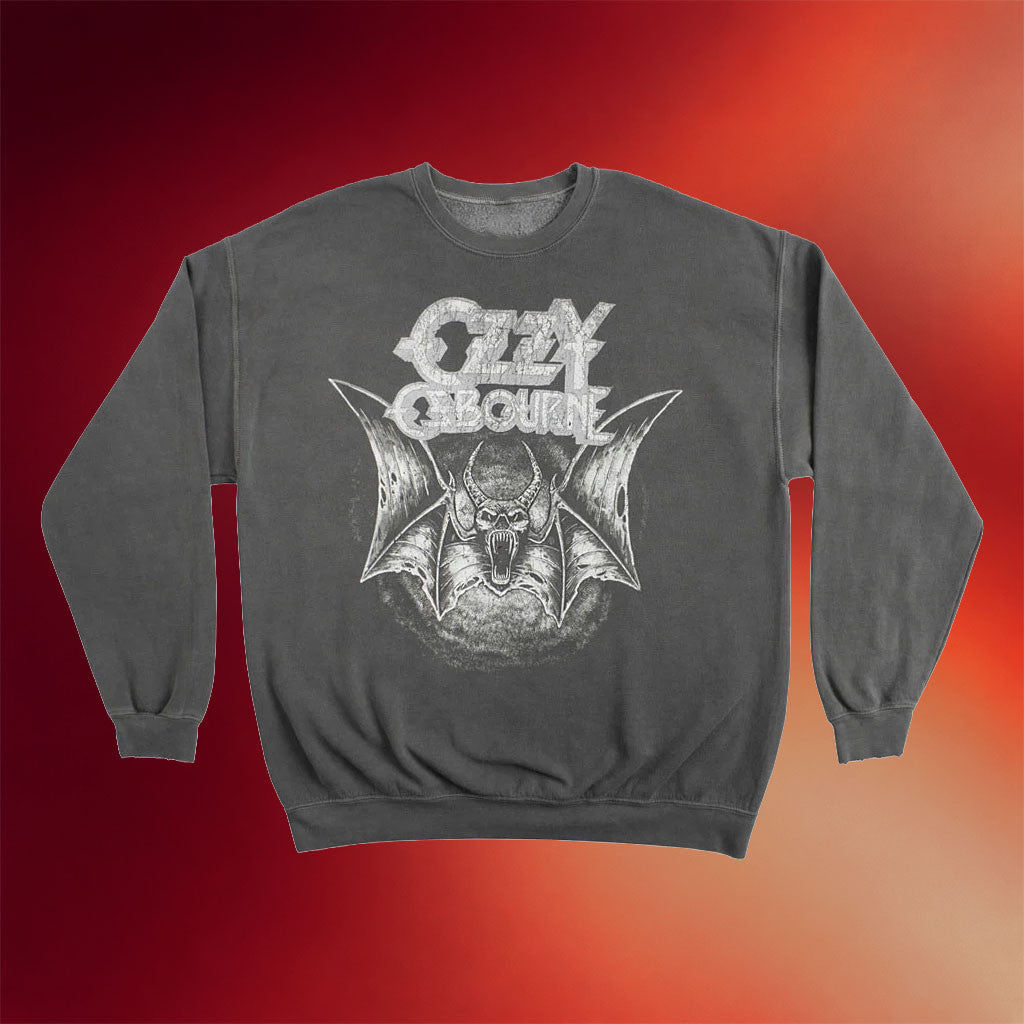 Halloween Horror Nights Merch 2026 Ozzy Osbourne Crewneck Sweatshirt HHN Merch Gifts For Him - Merchluma