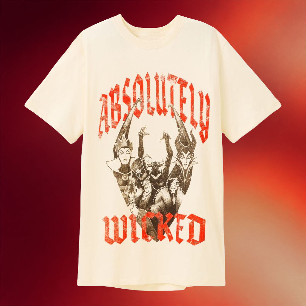 D Metal Merch 2026 Absolutely Wicked D Villains Shirt Best Gifts For Sisters - Merchluma
