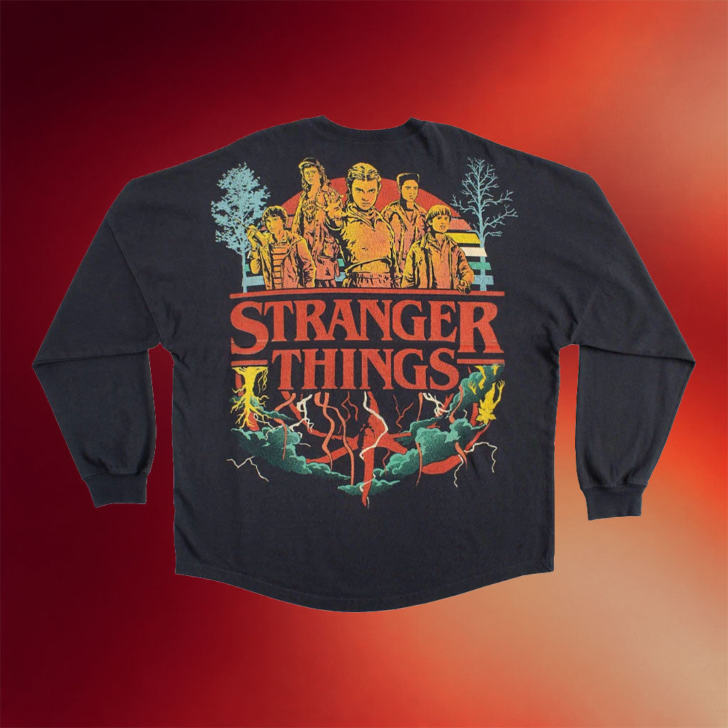 Halloween Horror Nights Merch 2026 Stranger Things 5 Spirit Long Sleeve Shirt HHN Merch Gifts - Merchluma