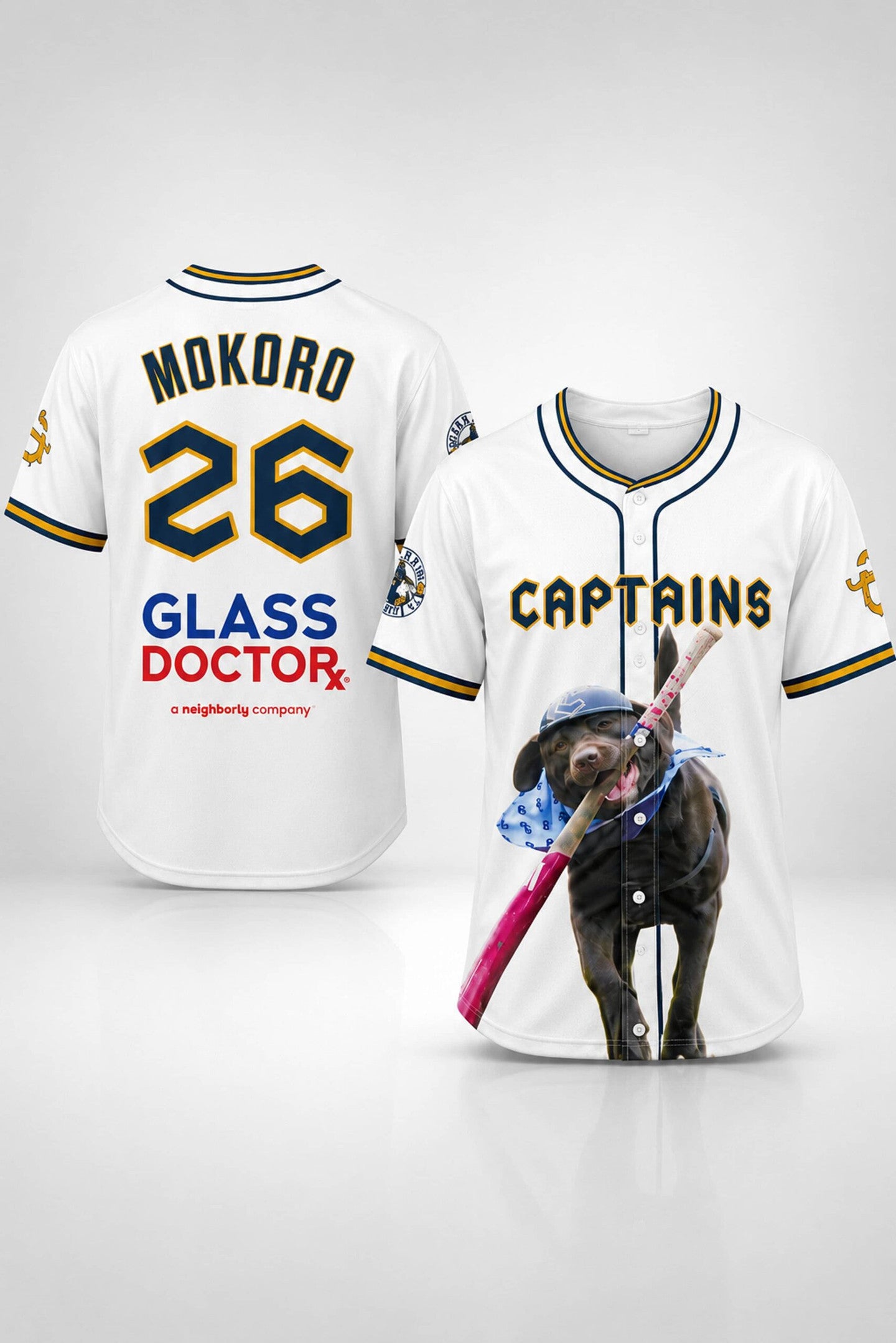 Lake County Captains Mokoro Jersey 2026 LC Captains Merch Gifts For Baseball Fans - Merchluma