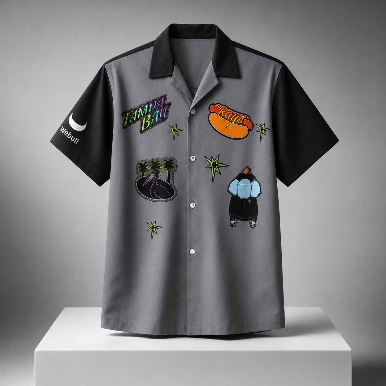 TB Rays City Connect Hawaiian Shirt 2026 Tampa Bay Rays Merch Presents For Baseball Fans - Merchluma