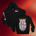 Halloween Horror Nights Merch 2026 Killer Klowns From Outer Space Zip Hoodie Horror Lover Gifts - Merchluma