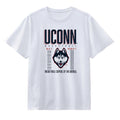 UConn Huskies Basketball Capital Of The World Championship Years T-Shirt UConn Huskies Merch - Merchluma