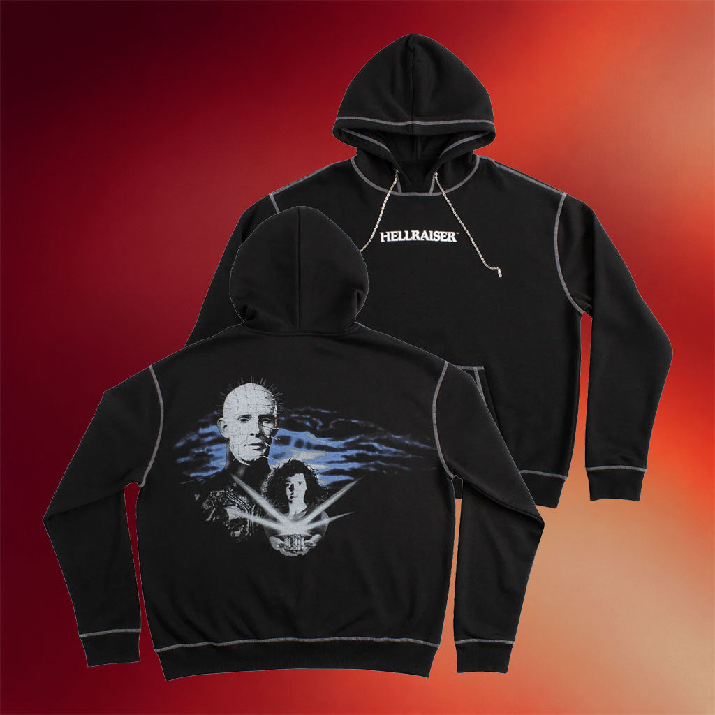 Halloween Horror Nights Merch 2026 Hellraiser Hoodie HHN Merch Gift For Horror Fans - Merchluma