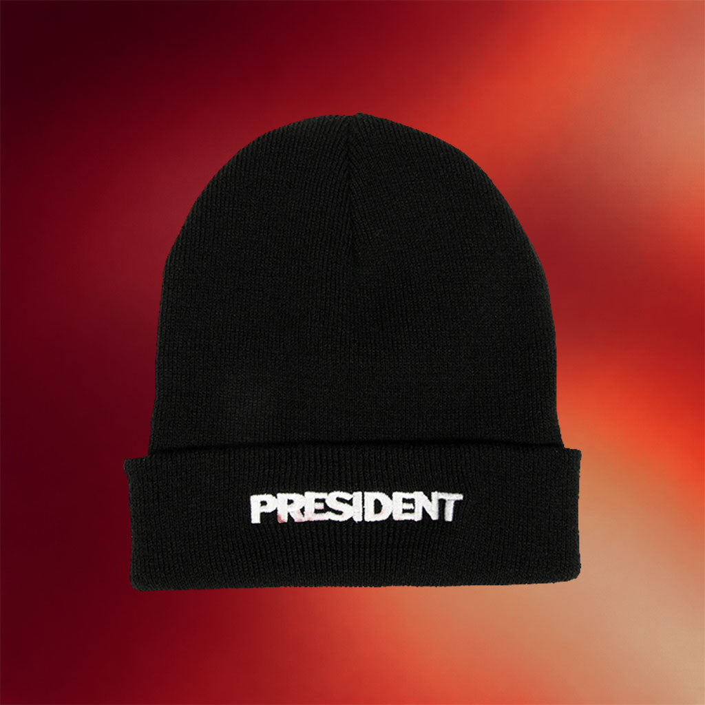 President Band Merch 2026 Logo Beanie Embroidered President Fan Cap Gifts For Friends - Merchluma
