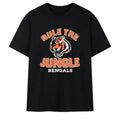 Rule The Jungle Cincinnati Bengals Football T-Shirt Bengals Merch Gifts For Him - Merchluma