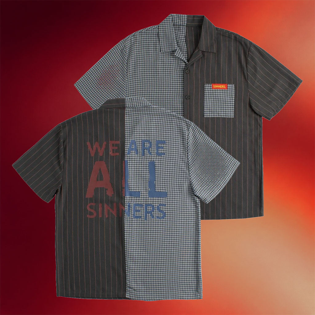 Halloween Horror Nights Merch 2026 We Are All Sinners Hawaiian Shirt Gift For Halloween - Merchluma