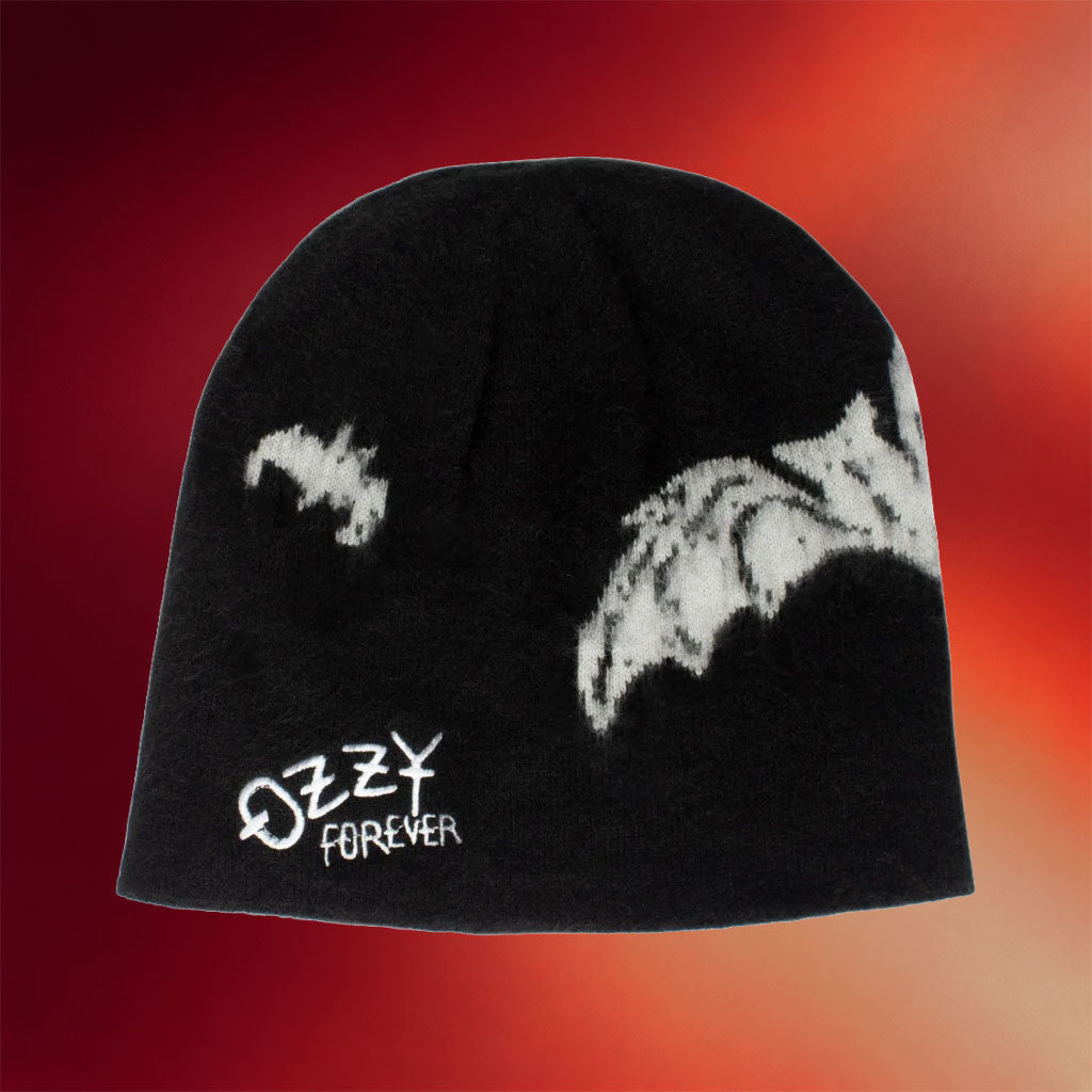 Halloween Horror Nights Merch 2026 Ozzy Osbourne Beanie HHN Merch Gift Idea For Fans - Merchluma