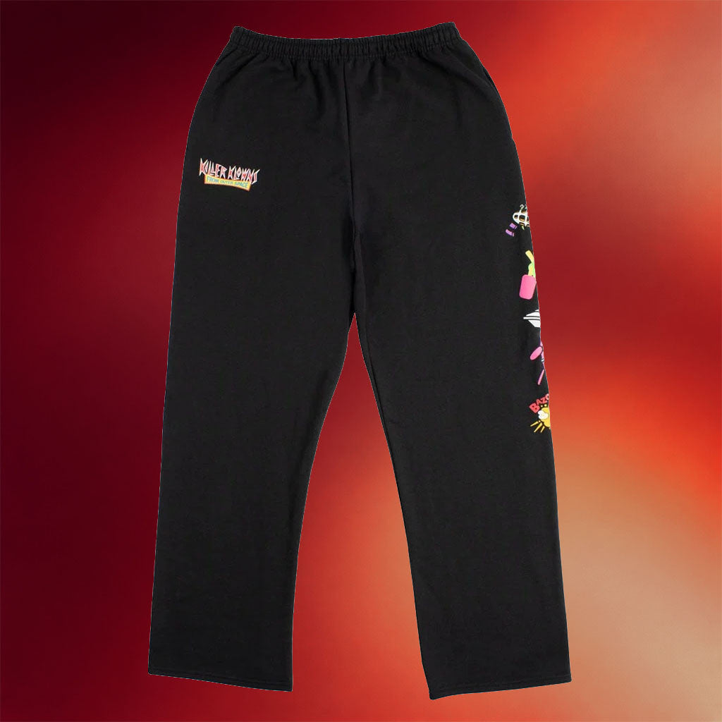 Halloween Horror Nights Merch 2026 Killer Klowns From Outer Space Sweatpants Horror Fans Gifts - Merchluma