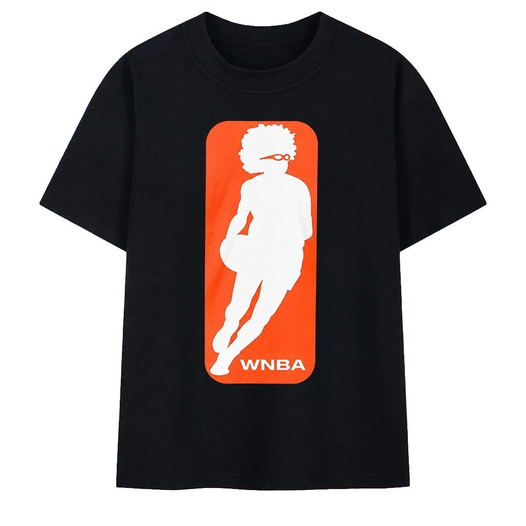 WNBA Player Silhouette Vintage Style Graphic T-Shirt Gift For Basketball Lovers - Merchluma