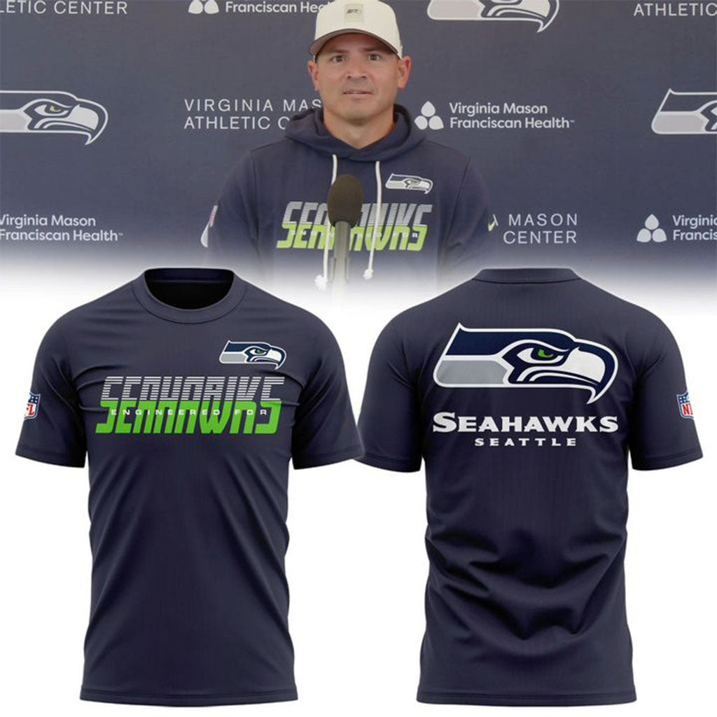 Seattle Seahawks Engineered For Greatness 2026 Shirt Seahawks Merch Gifts For Brother - Merchluma