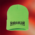 Nekrogoblikon Merch 2026 Green Logo Beanie Nekrogoblikon Hat Gift Ideas For Fans - Merchluma