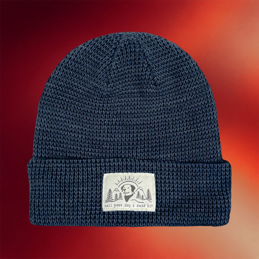 We Rate Dogs Merch Summit Pup Beanie Tell Your Dog I Said Hi Hat Dog Lovers Gifts For BFF - Merchluma