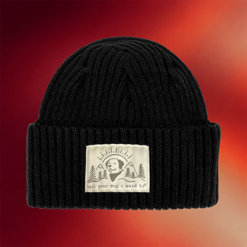 We Rate Dogs Merch Summit Pup Beanie Tell Your Dog I Said Hi Hat Gifts For Dog Lovers - Merchluma