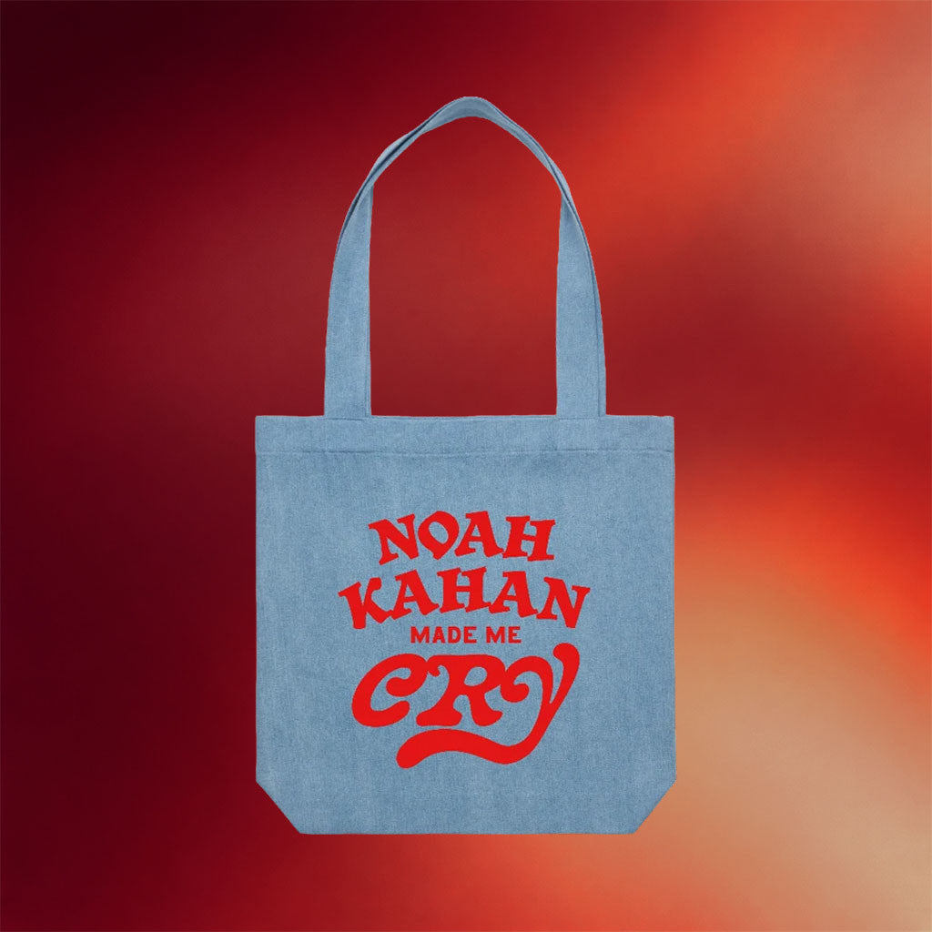 Noah Kahan Merch 2026 Made Me Cry Tote Bag Music Lover Gear Gifts For Sisters - Merchluma