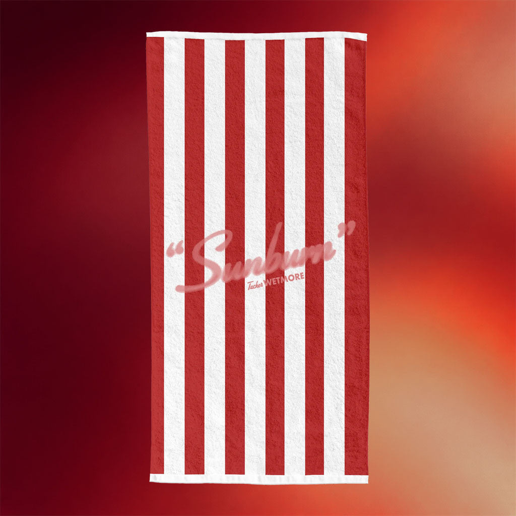 Tucker Wetmore Merch 2026 Sunburn Towel Unique Gifts For Music Lovers - Merchluma
