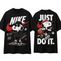 Snoopy Basketball Just Do It T-Shirt Black Snoopy Merch Gift For Basketball Lover - Merchluma