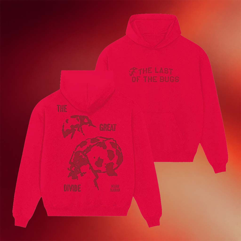 Noah Kahan Merch 2026 The Last Of The Bugs Hoodie Ladybug NK The Great Divide Tour Merch - Merchluma