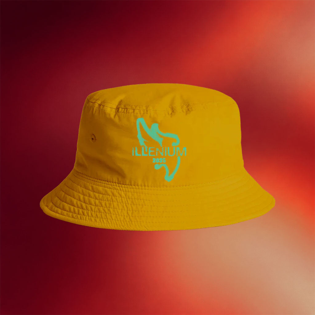 Illenium Merch ILL ES25 Bucket Hat Ember Shores Illenium 2025 Merch Gifts For Brothers - Merchluma