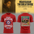 Noah Kahan x Washington Nationals The Great Divide Tour 2026 T-Shirt Noah Kahan Merch Fan Gifts - Merchluma