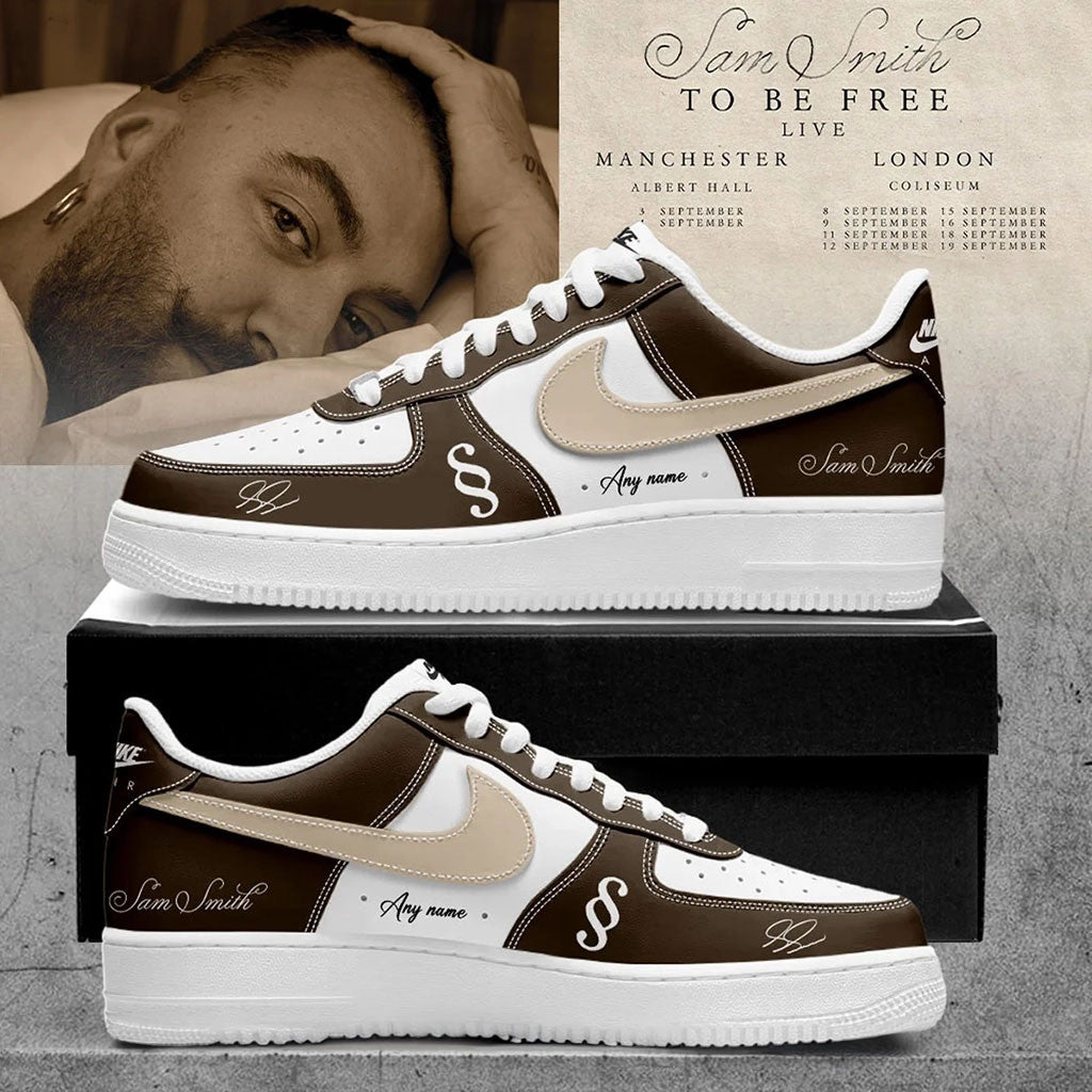 Customized SAM SMITH To Be Free Live Shoes Sam Smith Merch Gifts For Music Lovers - Merchluma
