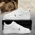 Customized SAM SMITH To Be Free Live Shoes White Sam Smith Merch Best Gifts For Music Lovers - Merchluma