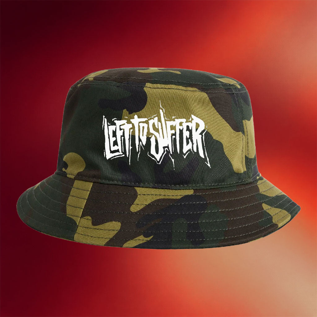 Left To Suffer Merch 2026 Logo Camo Bucket Hat Father's Day Gifts Ideas - Merchluma