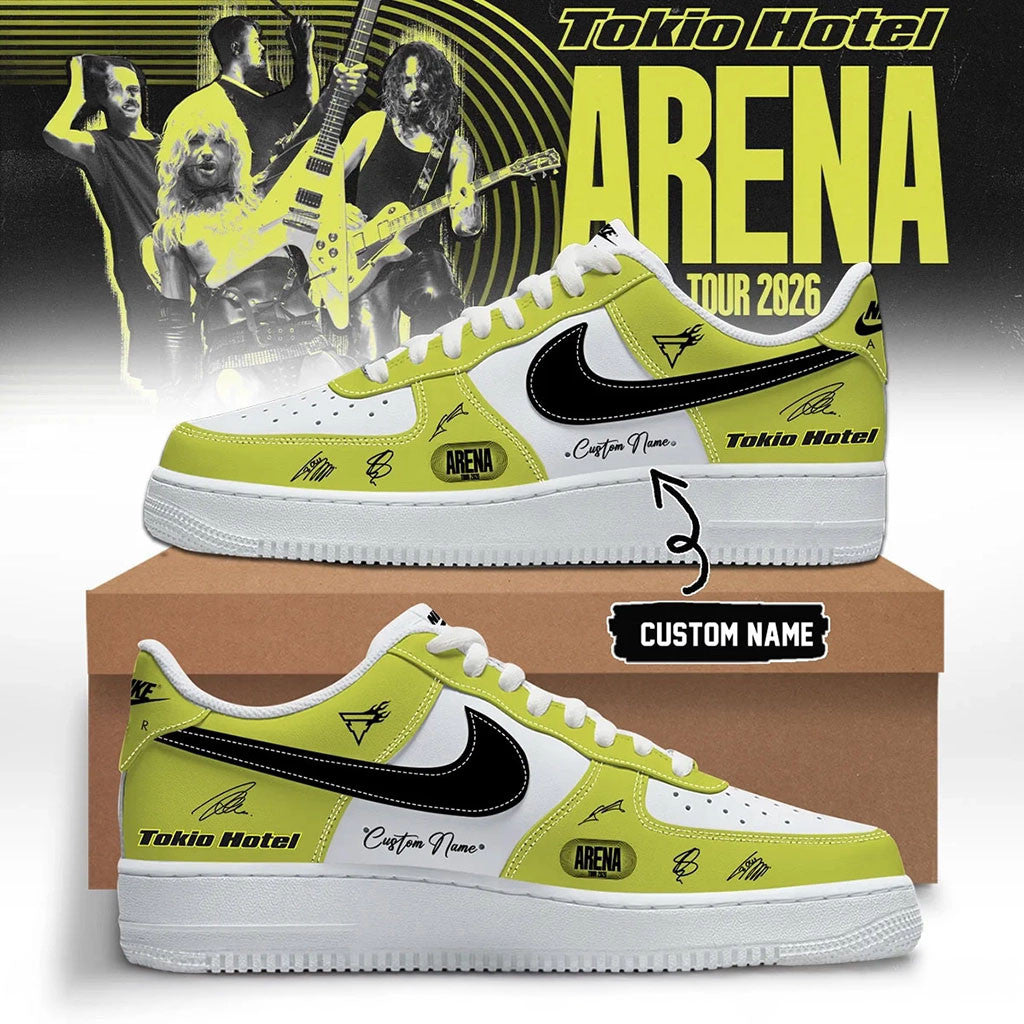Personalized Tokio Hotel Arena Tour 2026 Signed Sneakers Tokio Hotel Merch Music Fan Gifts Idea - Merchluma