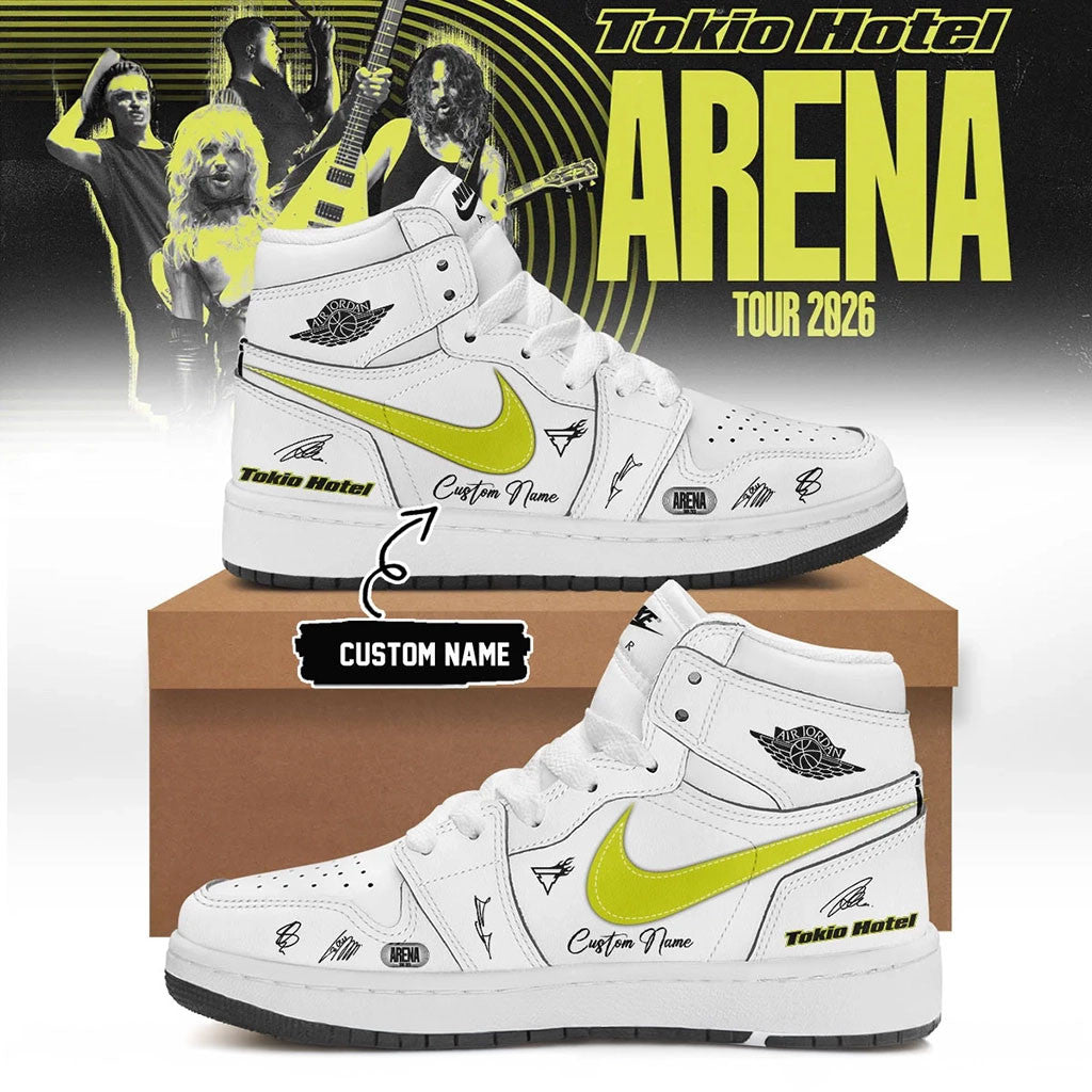 Personalized Tokio Hotel Arena Tour 2026 Signature Sneakers Tokio Hotel Merch Pop Fan Gifts - Merchluma