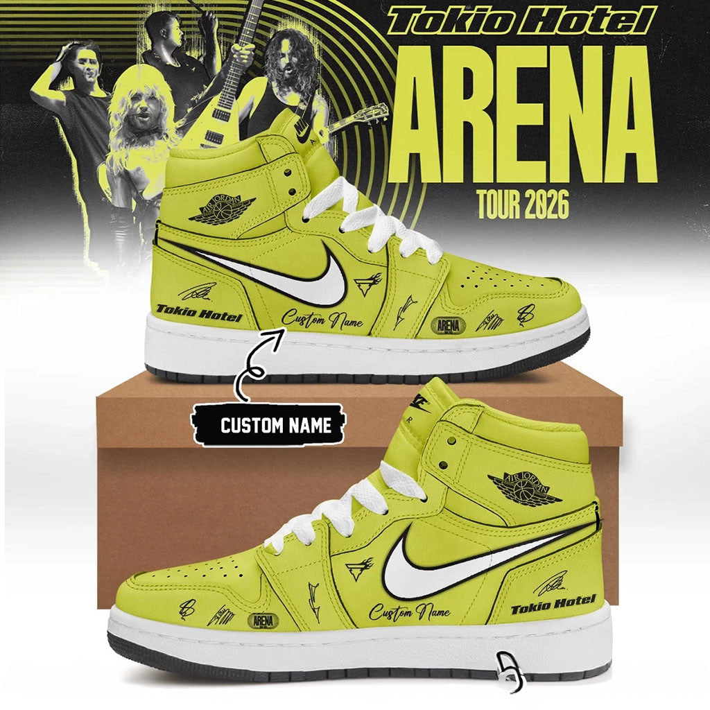 Personalized Tokio Hotel Arena Tour 2026 Signed Sneakers Tokio Hotel Merch Gift For Music Fans - Merchluma