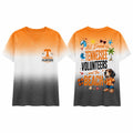 Tennessee Volunteers Merch All I Need Is Tennessee Volunteers And The Beach V-Neck Shirt - Merchluma