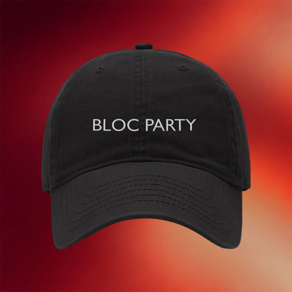 Bloc Party Merch Bloc Party Logo Hat Embroidered Gifts For Rock Band Fans - Merchluma